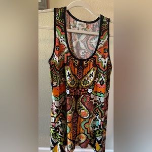 Beige by Eci multicolored sleeveless top